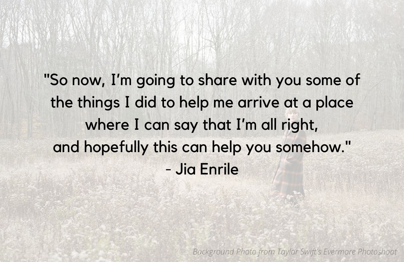 Journey to Moving Forward by Jia Enrile